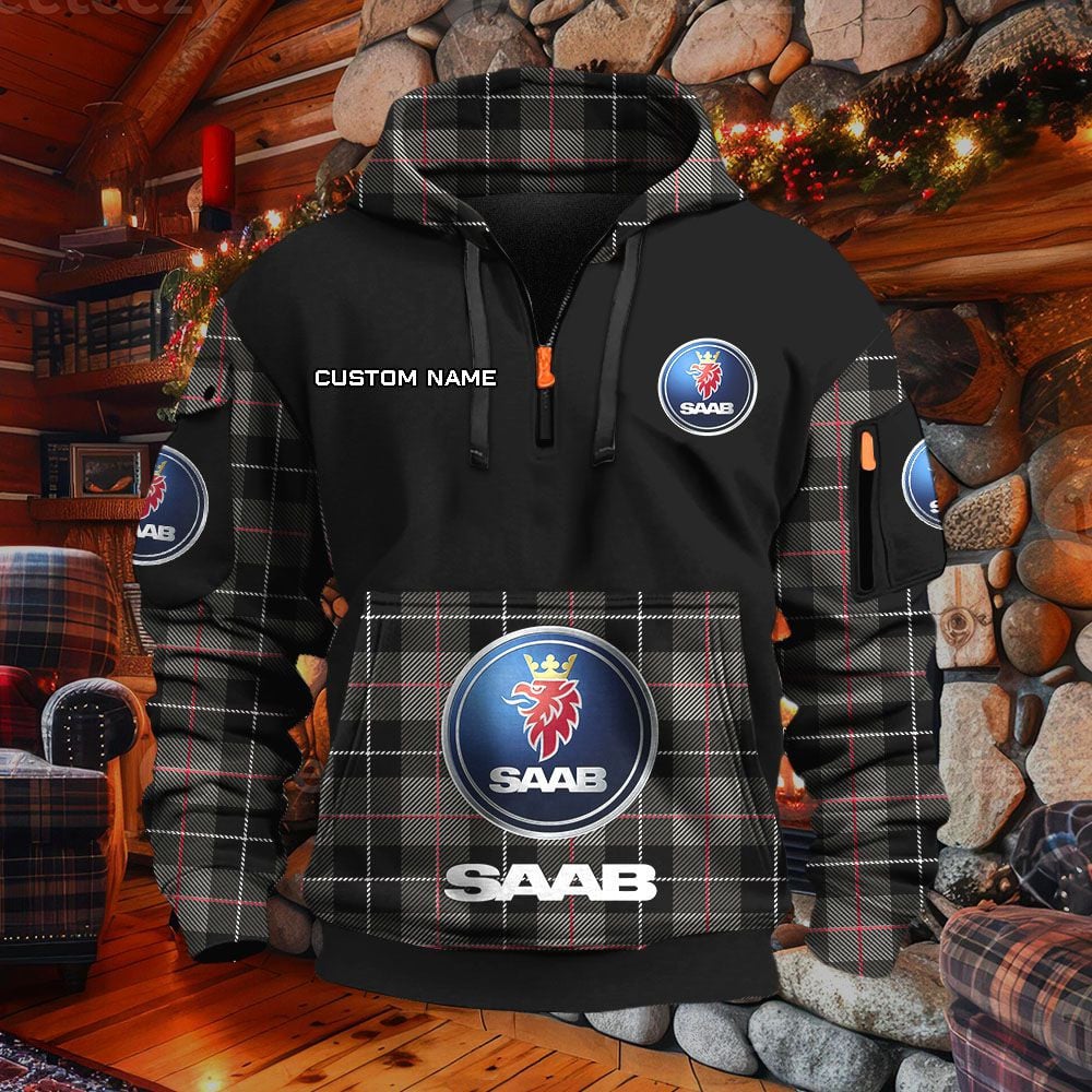 Saab Automobile Hoodie – Bild 2