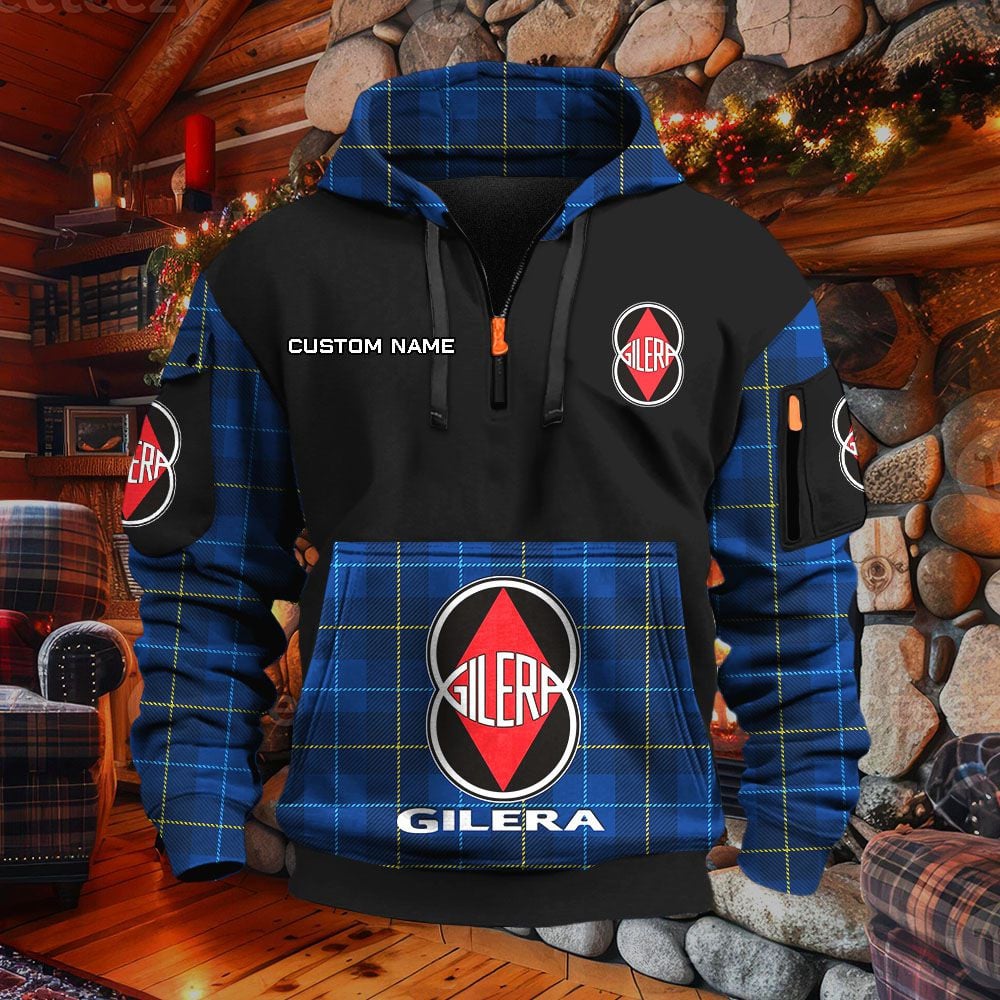 Gilera Motorcycles Hoodie – Bild 6