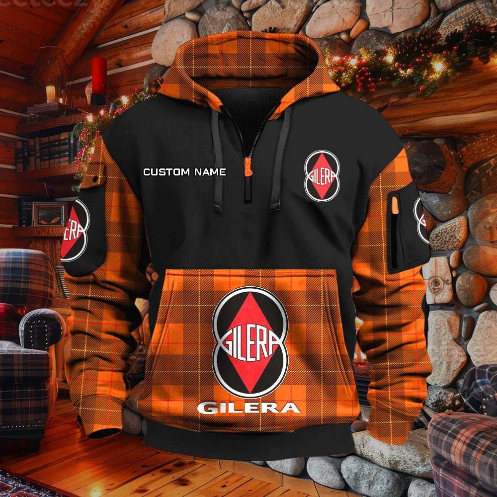 Gilera Motorcycles Hoodie – Bild 8