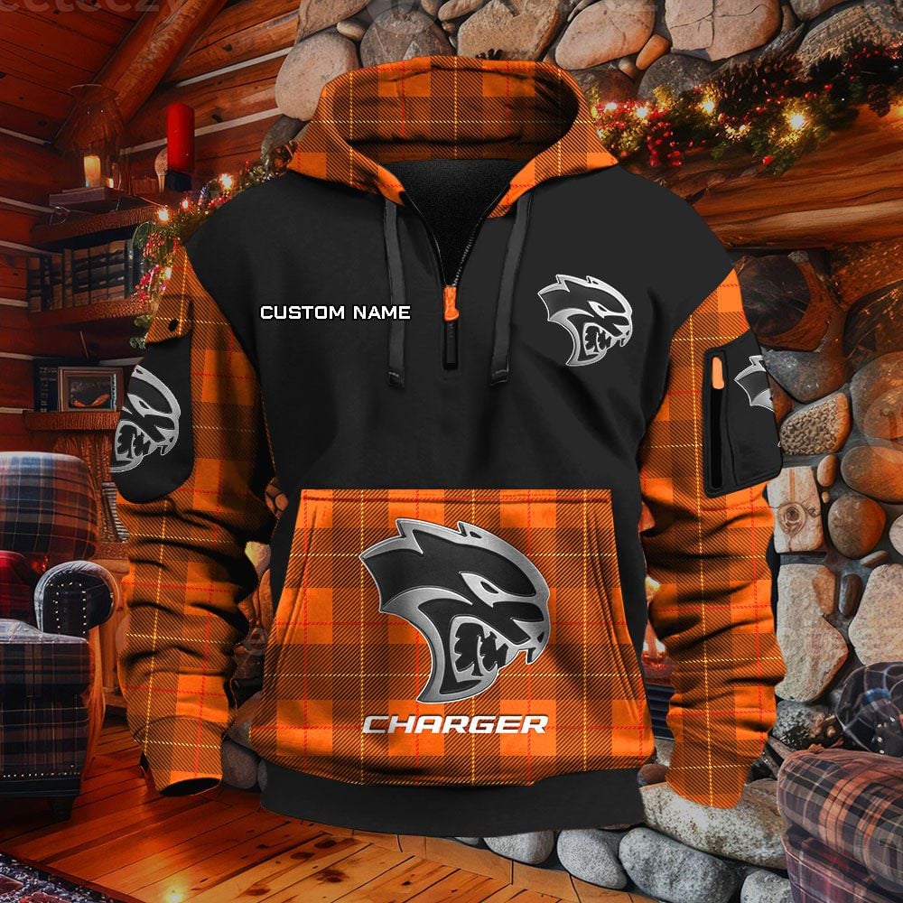 Dodge Charger Hoodie – Bild 8