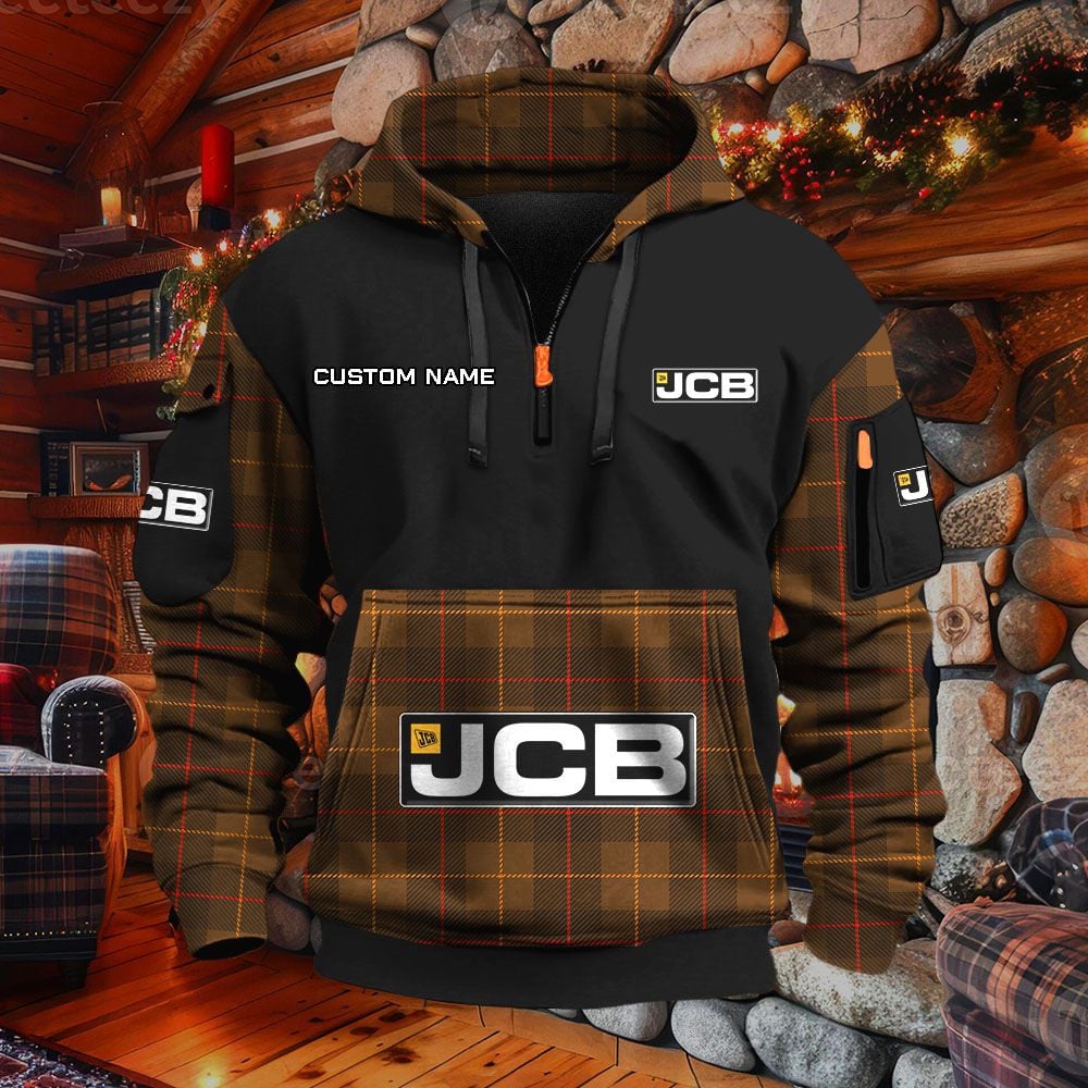 JCB Agricultural Tractors Hoodie – Bild 5