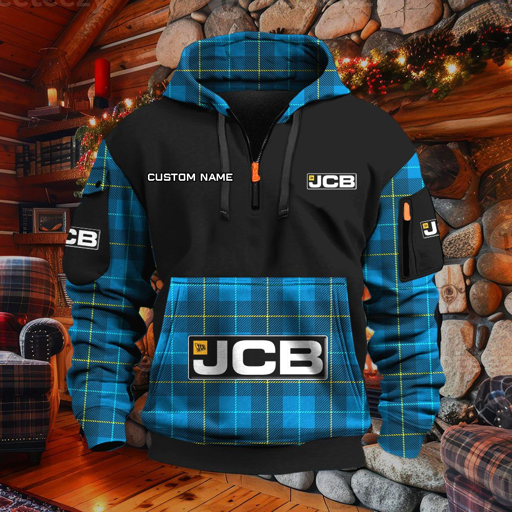 JCB Agricultural Tractors Hoodie – Bild 8